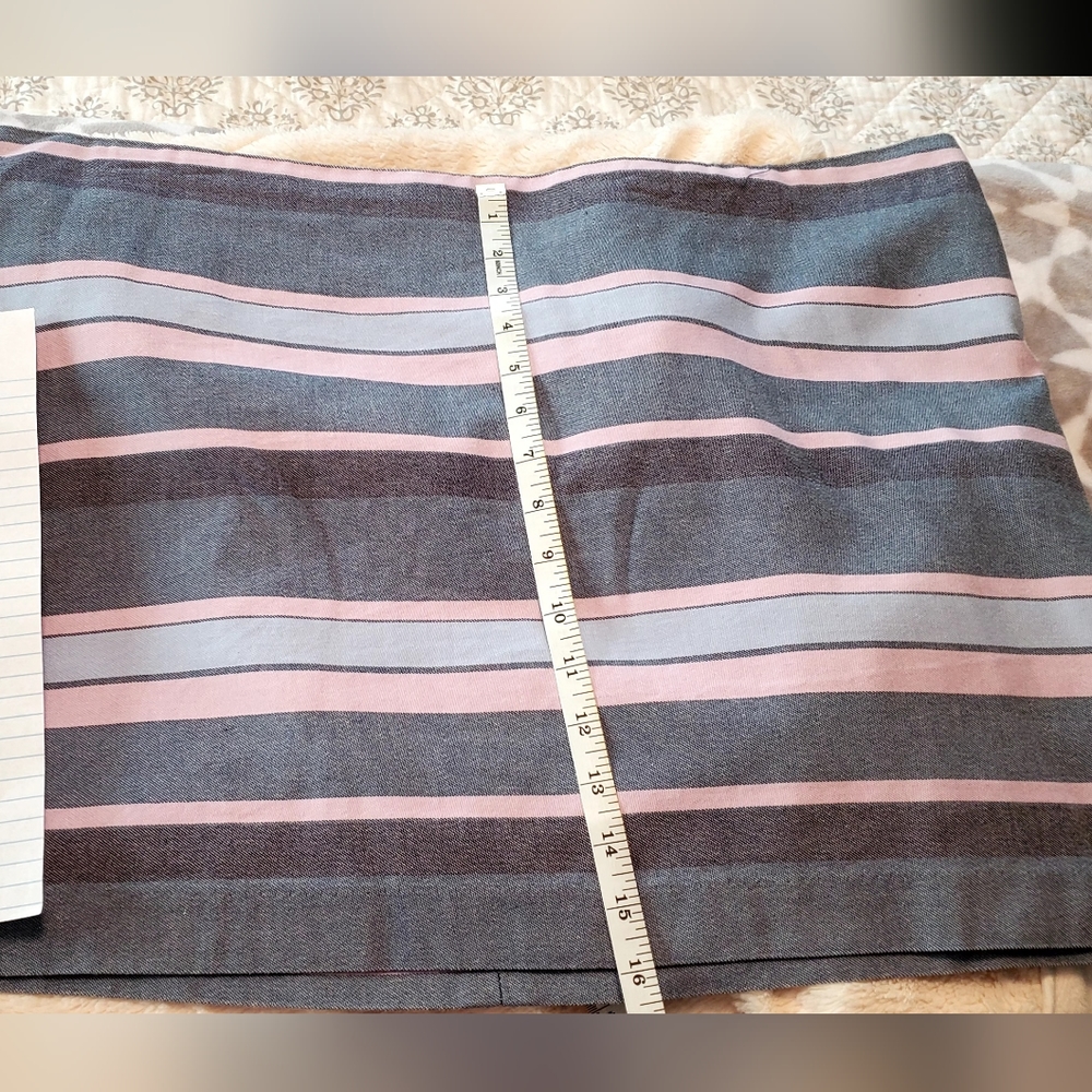 Womens GAP linen lined Mini Skirt